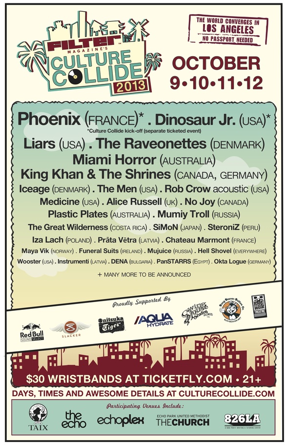 Culture Collide 2013 Flyer