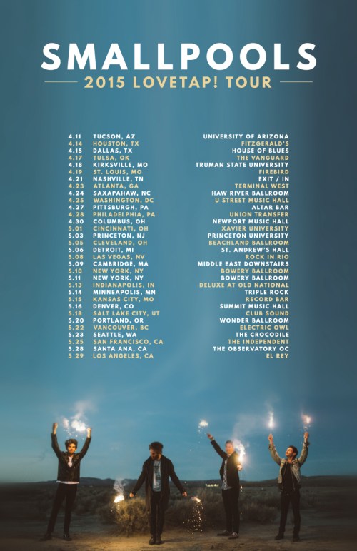 Smallpools tour flyer